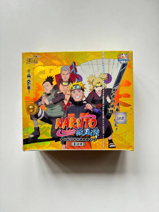 Naruto Kayou Tier 2 Wave 4 Display Card Box Sealed