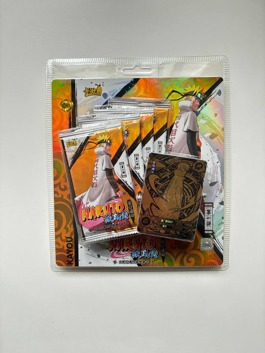 Naruto Kayou Blister T4 W3 Display Card Box Sealed