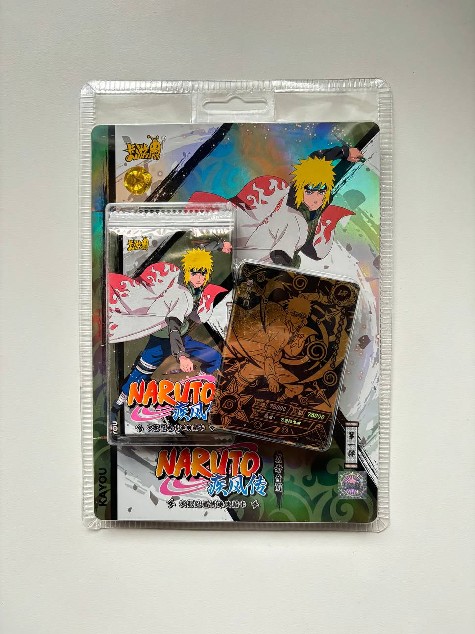 Naruto Kayou Blister T3 W3 Display Card Box Sealed