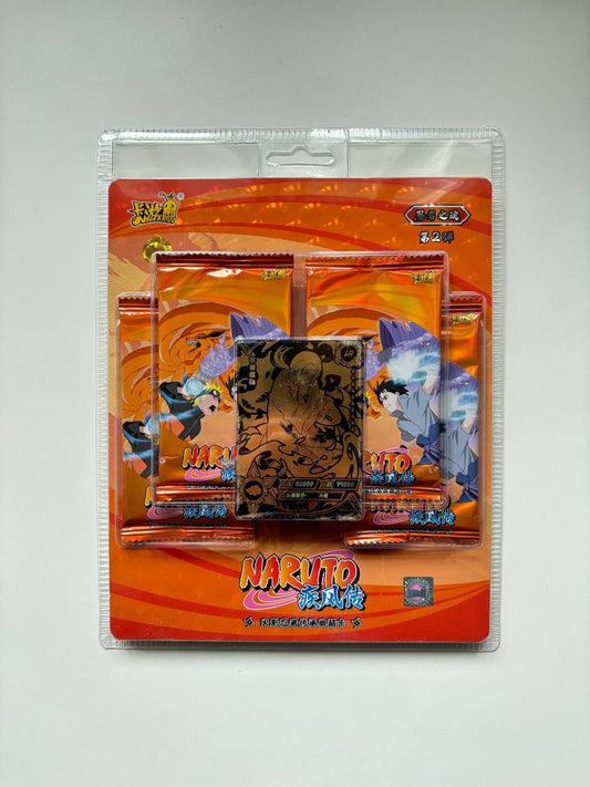 Naruto Kayou Blister T4 W2 Display Card Box Sealed