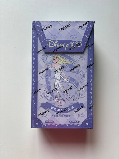 Disney 100 Display Card Box Sealed Purple