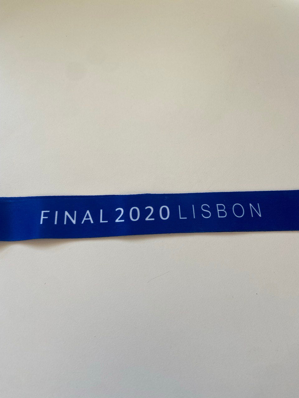 Medaglia Finale UEFA Champions League Lisbon 2020