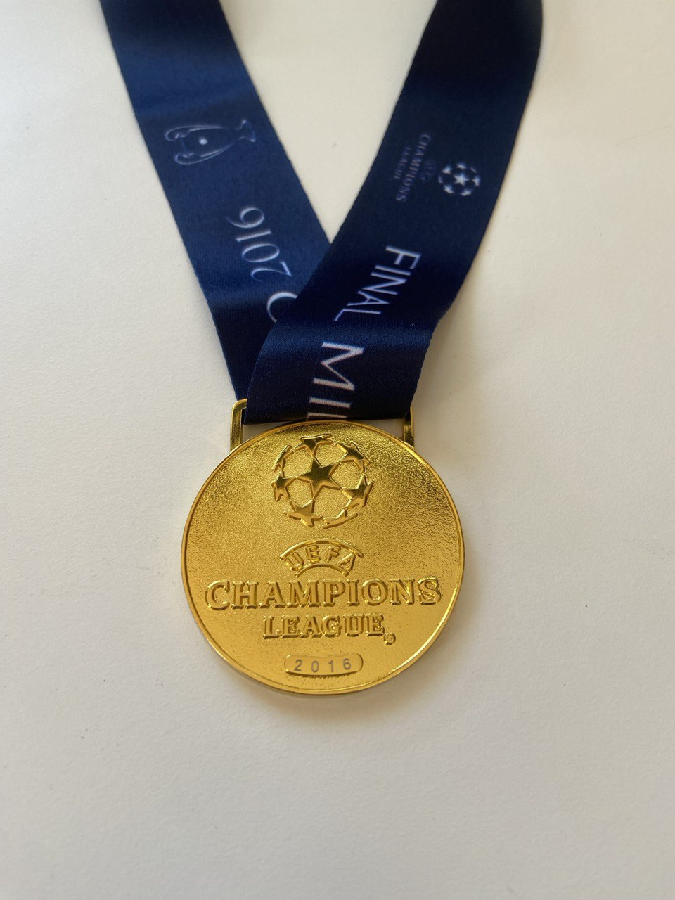 Medaglia Finale UEFA Champions League Milano 2016