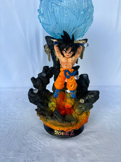 Dragon Ball Goku Genkidama Action Figure Statue 27cm