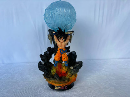 Dragon Ball Goku Genkidama Action Figure Statue 27cm