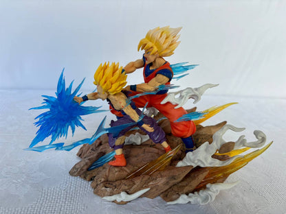 Dragon Ball Gohan and Goku Action Figure Statue 15cm