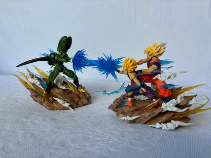 Dragon Ball Gohan Cell Battle Action Figure Statue 15cm