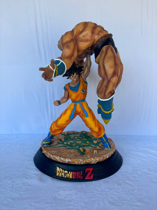 Dragon Ball Goku And Nappa Action Figure Statue 43cm