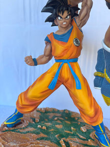 Dragon Ball Goku And Nappa Action Figure Statue 43cm