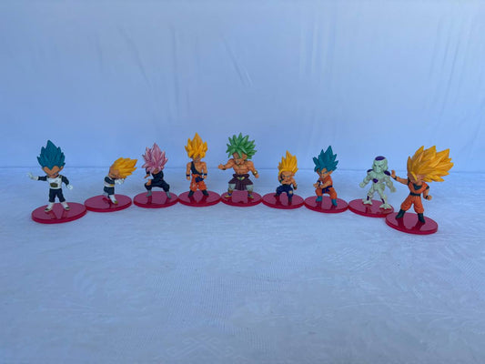 Dragon Ball Set 9 Mini Action Figure Statue