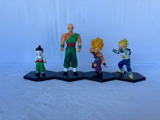 Dragon Ball Set 4 Mini Action Figure Statue