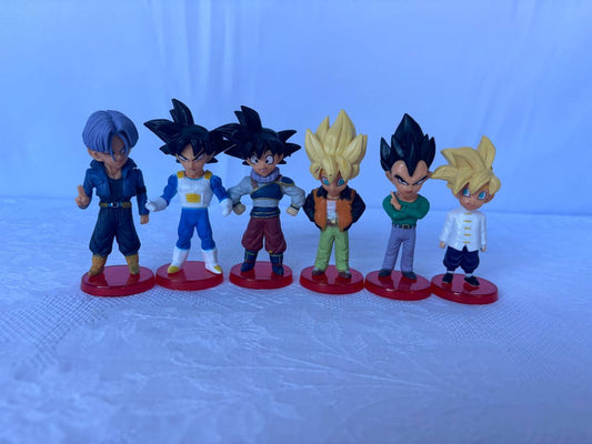 Dragon Ball Set 6 Mini Action Figure Statue