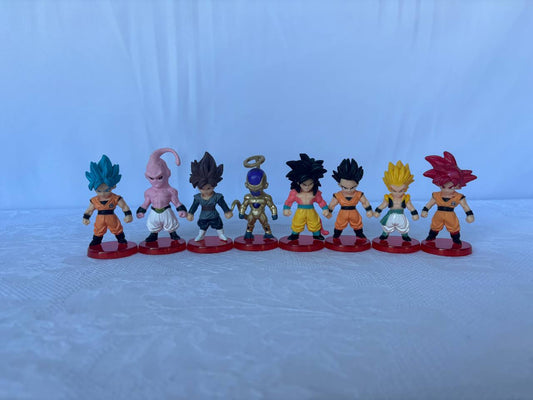 Dragon Ball Set 7 Mini Action Figure Statue