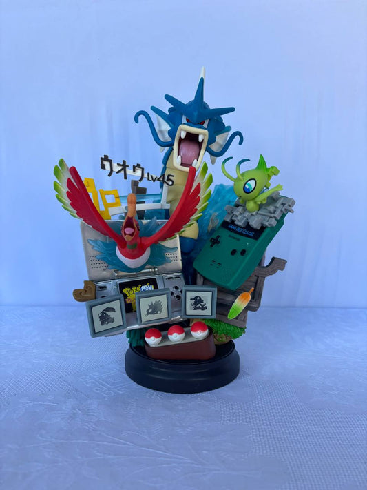 Pokemon Gyarados Action Figure Statue 25cm