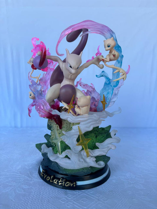 Pokemon Mewtwo Action Figure Statue 23cm