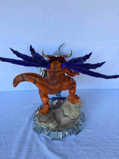 Digimon Agumon Greymon Action Figure Statue 40cm