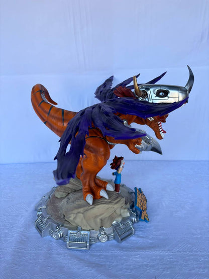 Digimon Agumon Greymon Action Figure Statue 40cm