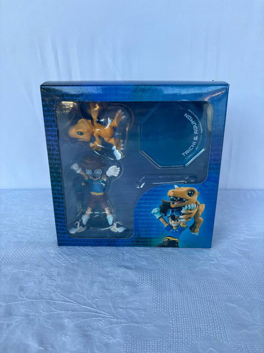 Digimon Agumon Tai Action Figure Statue 10cm