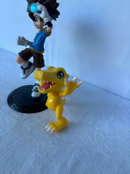 Digimon Agumon Tai Action Figure Statue 17cm