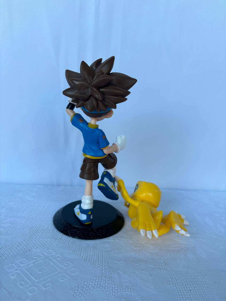 Digimon Agumon Tai Action Figure Statue 17cm