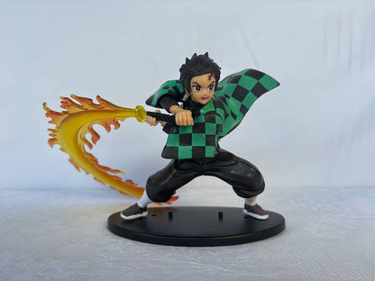 Demon Slayer Tanjiro Action Figure Statue 15cm