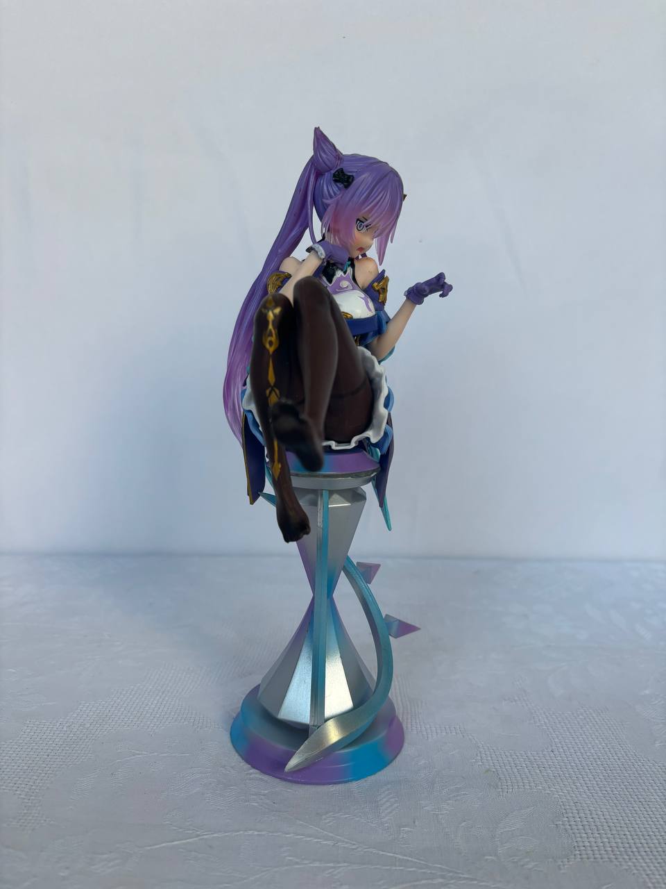 Genshin impact Keqing Action Figure Statue 22cm