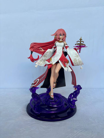 Genshin impact Yae Miko Action Figure Statue 28cm