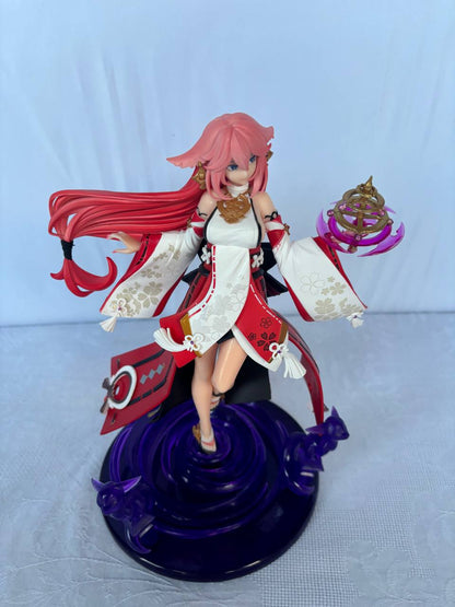 Genshin impact Yae Miko Action Figure Statue 28cm