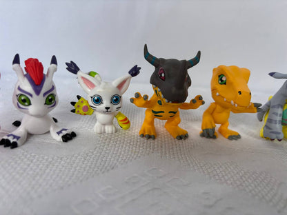 Digimon Set 9pcs Mini Action Figure Statue