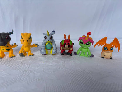 Digimon Set 9pcs Mini Action Figure Statue