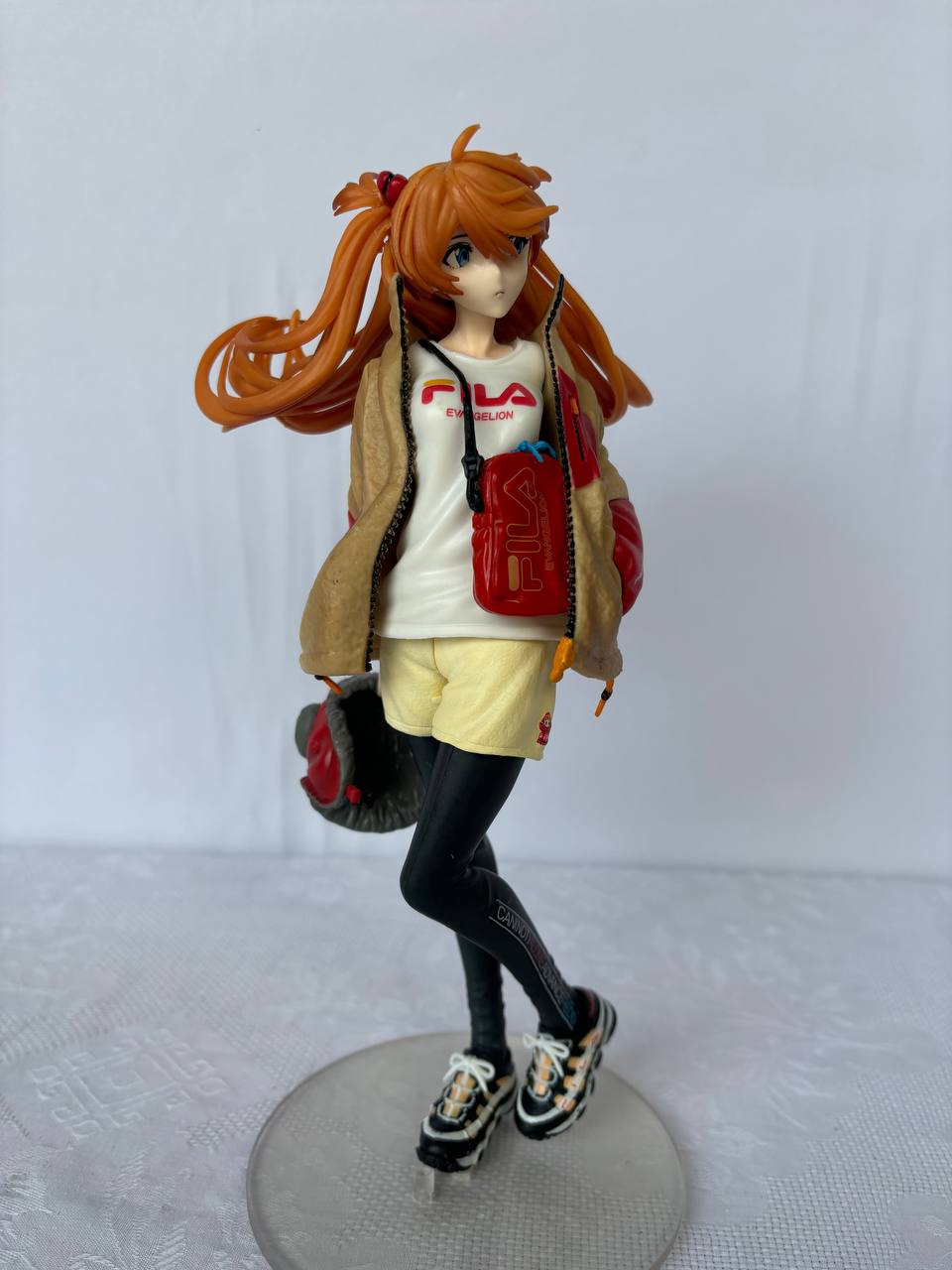 Evangelion Asuka Waifu Action Figure Statue 19cm