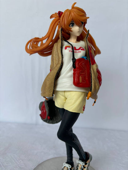 Evangelion Asuka Waifu Action Figure Statue 19cm