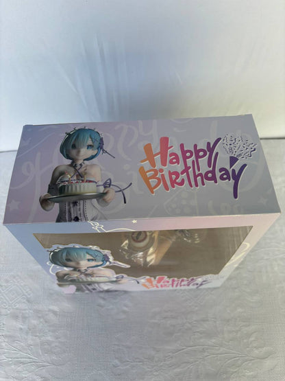 Re:Zero Rem Happy Birthday Waifu Action Figure Statue 13cm