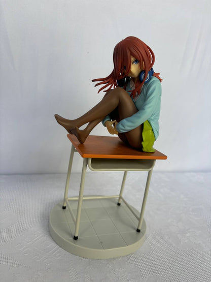 The Quintessential Quintuples Miku Nakano Action Figure Statue 19cm