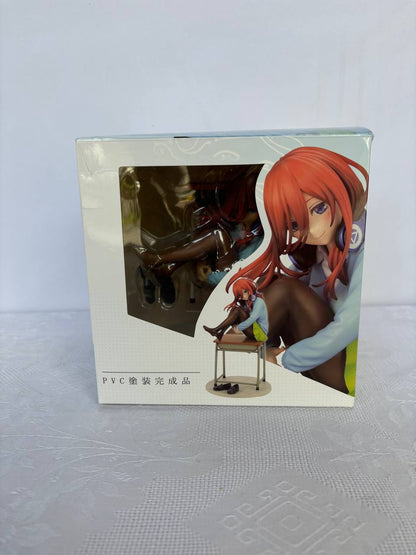 The Quintessential Quintuples Miku Nakano Action Figure Statue 19cm