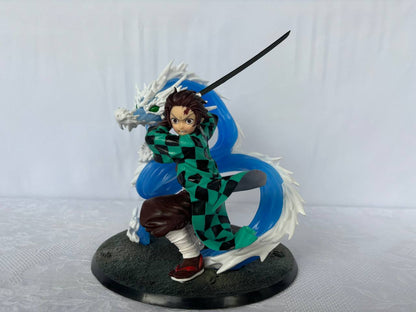 Demon Slayer Tanjiro Action Figure Statue 22cm