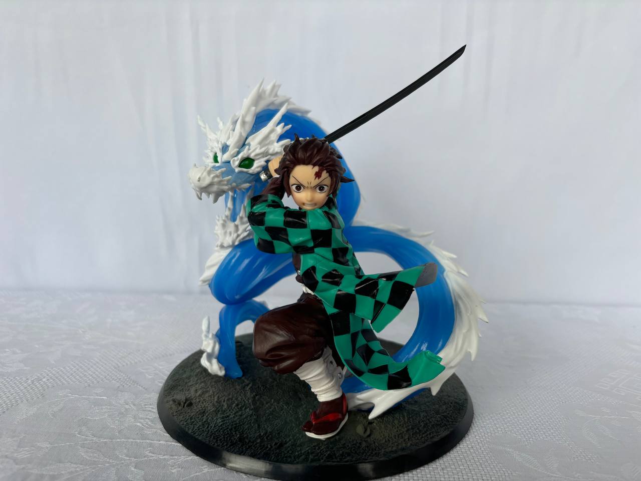 Demon Slayer Tanjiro Action Figure Statue 22cm