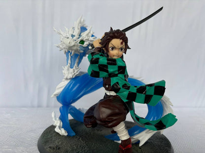 Demon Slayer Tanjiro Action Figure Statue 22cm