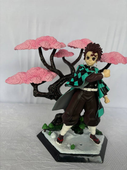 Demon Slayer Tanjiro Action Figure Statue 22cm