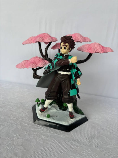 Demon Slayer Tanjiro Action Figure Statue 22cm