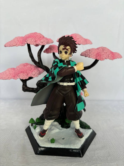 Demon Slayer Tanjiro Action Figure Statue 22cm