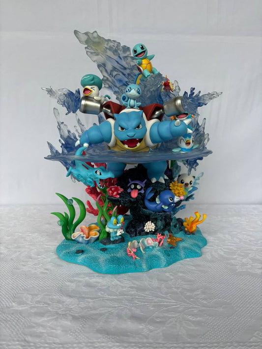 Pokemon Blastoise Action Figure Statue 32cm