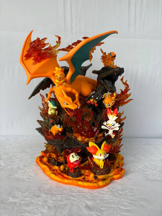 Pokemon Charizard Action Figure Statue 32cm