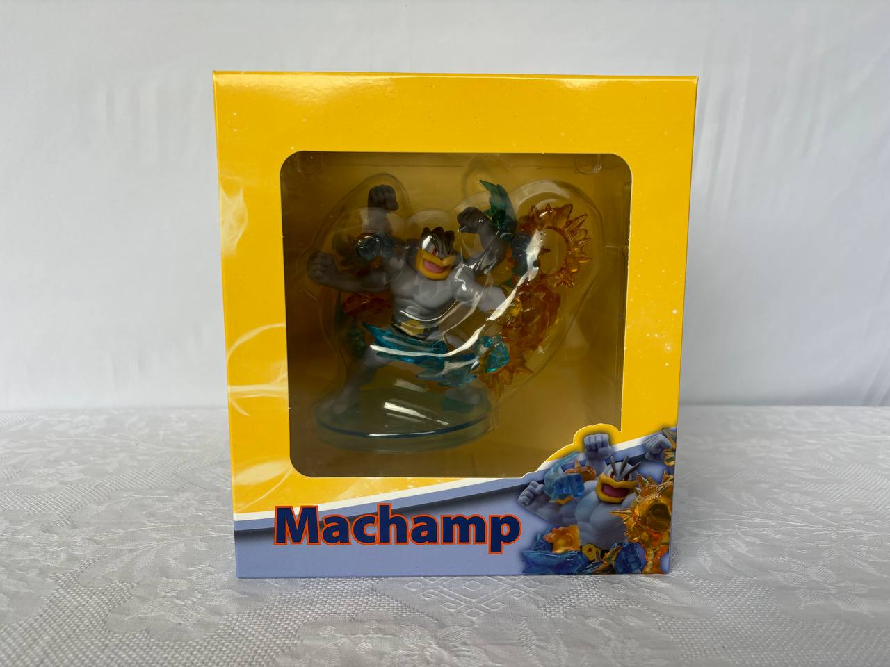 Pokemon Machamp Evolution Action Figure Statue 18cm