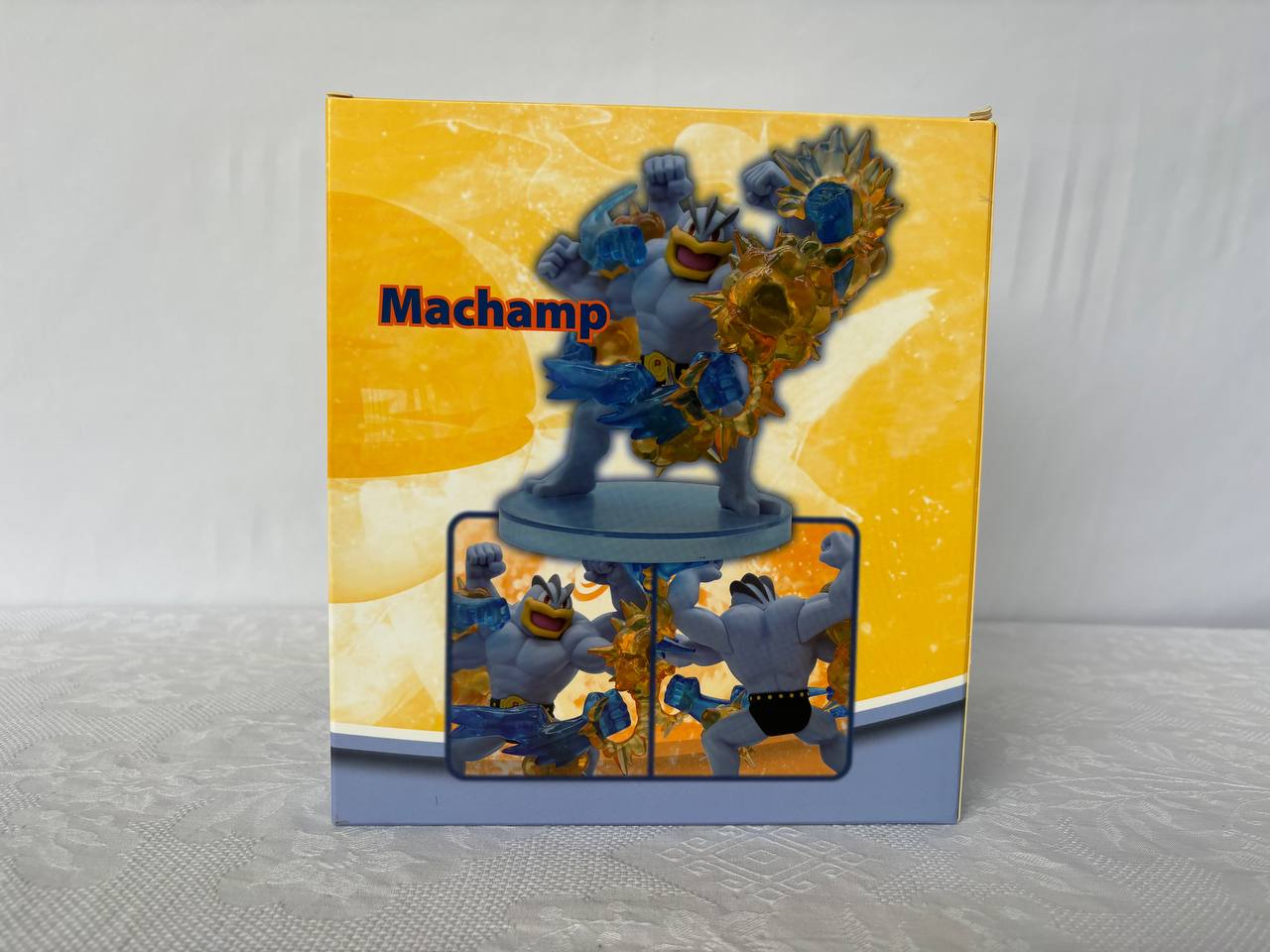 Pokemon Machamp Evolution Action Figure Statue 18cm