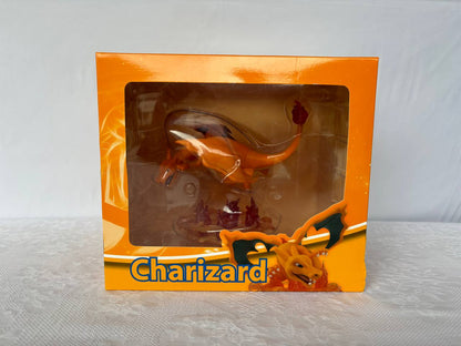 Pokemon Charizard Evolution Action Figure Statue 18cm