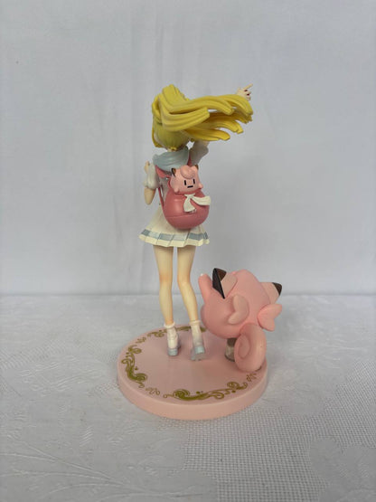 Pokemon Lillie and Clefairy Action Figure Statue 19cm