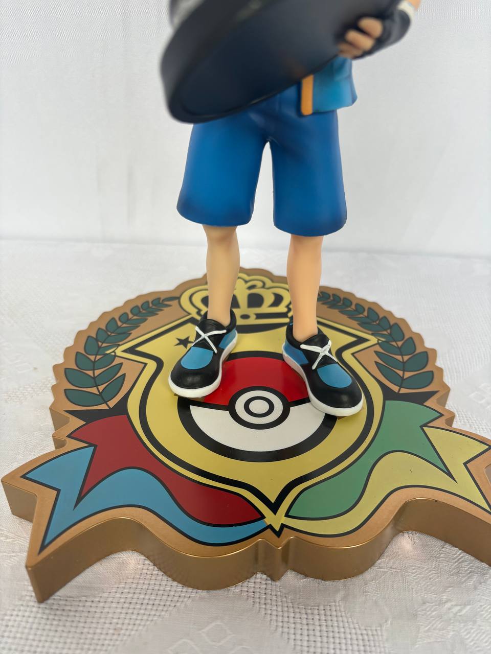 Pokemon Ash Champion Action Figure Statue 28cm