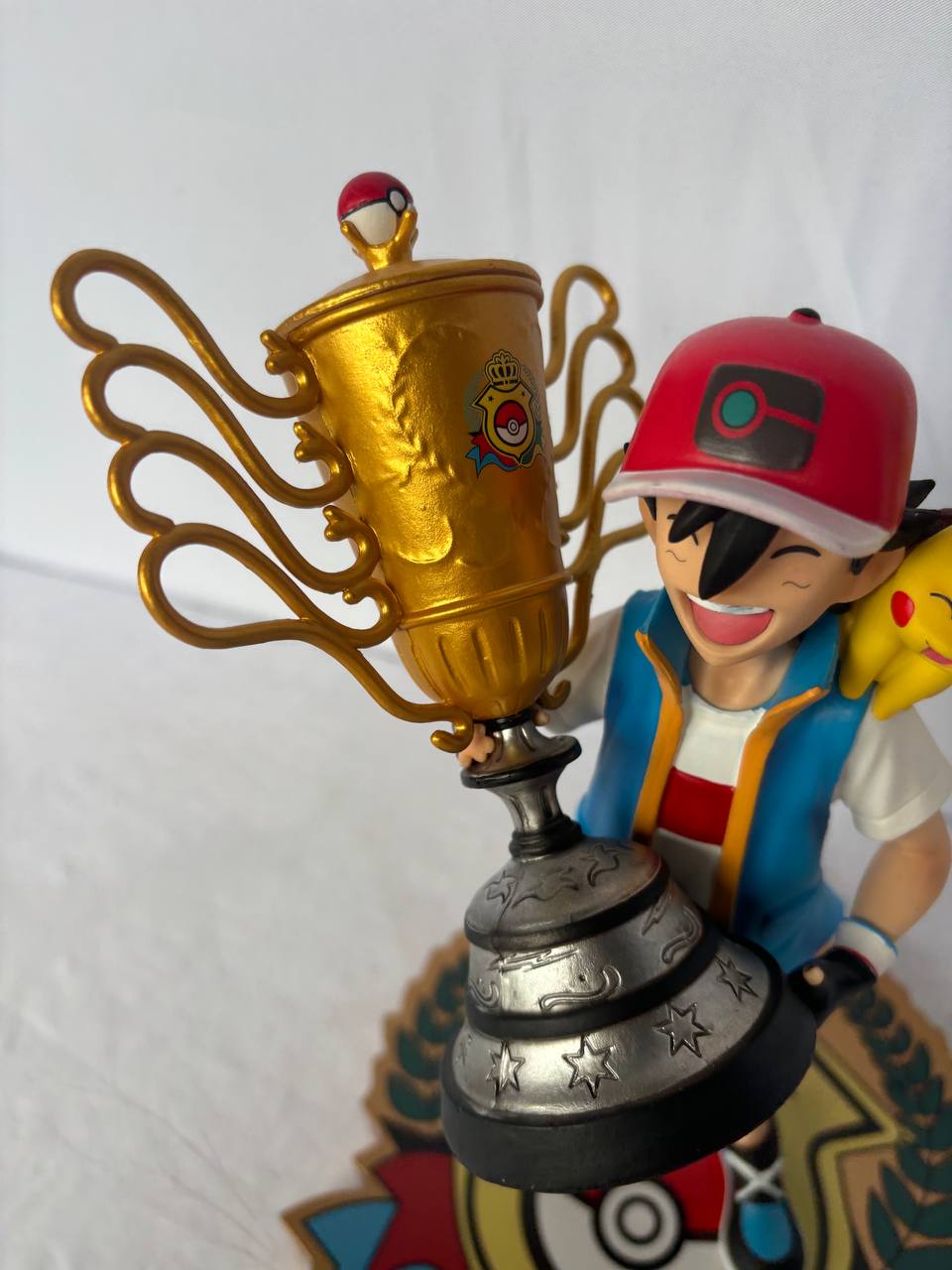 Pokemon Ash Champion Action Figure Statue 28cm