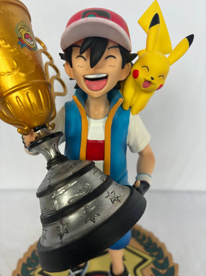 Pokemon Ash Champion Action Figure Statue 28cm